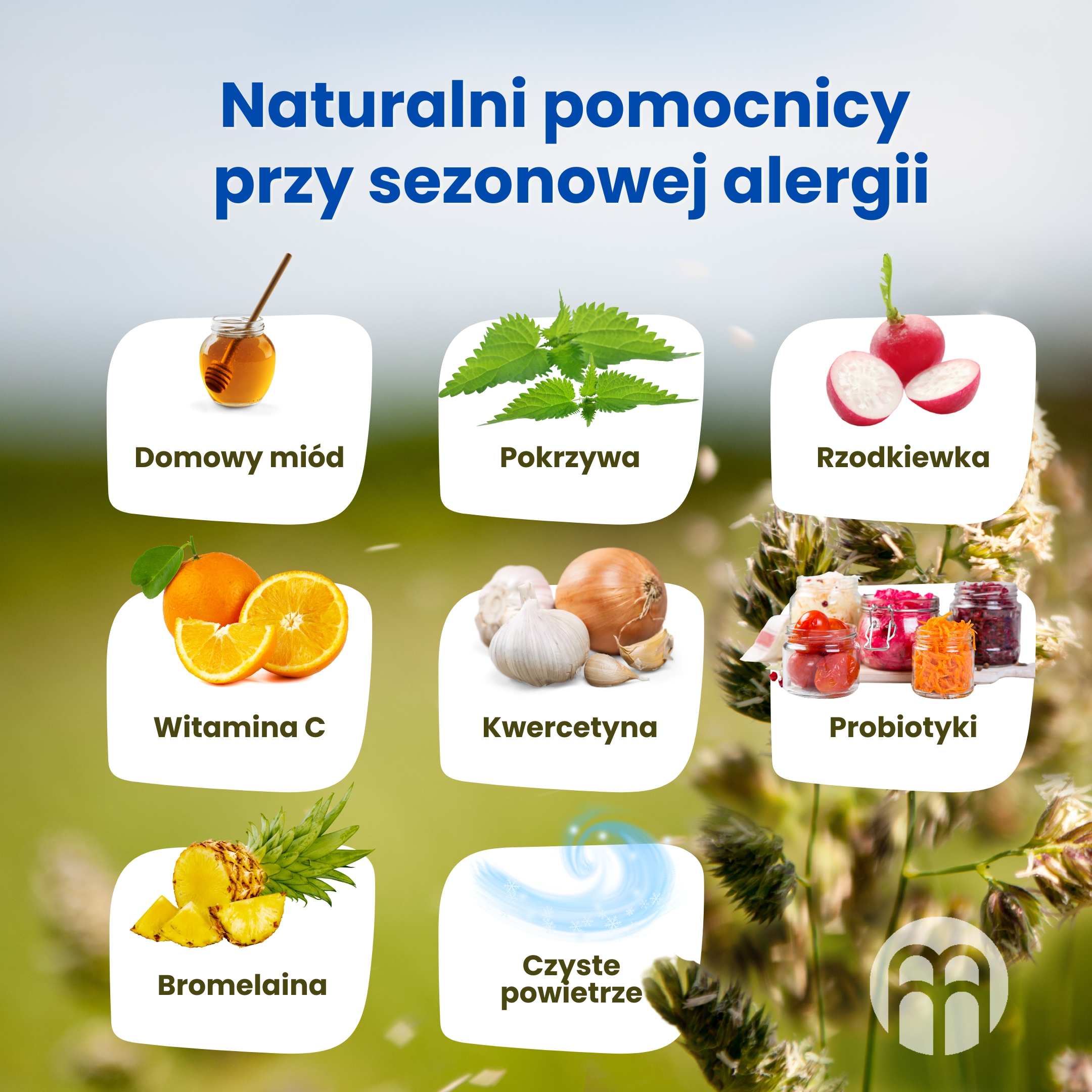 (Polština) Přírodní léčitelé  sezónních alergií